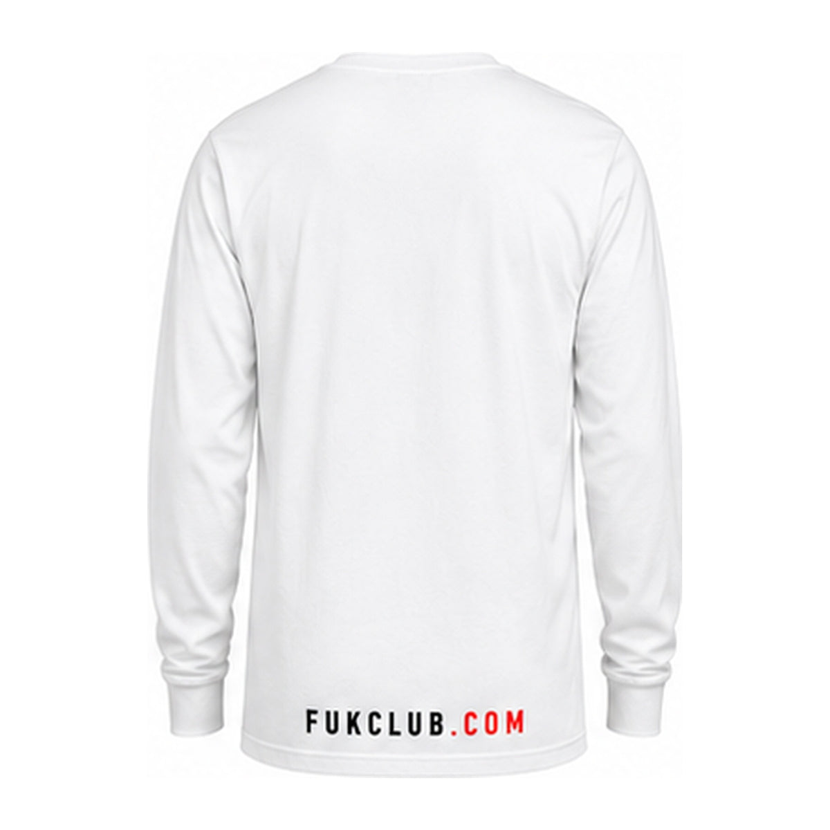 FUK! White Long-Sleeve Tee
