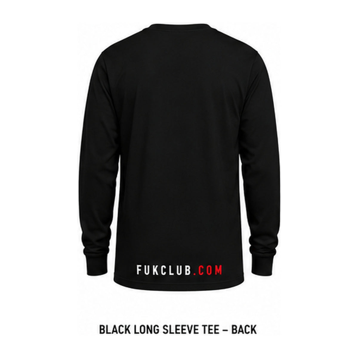FUK! Black Long-Sleeve Tee